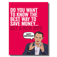 Get A New Mrs Anniversary Card